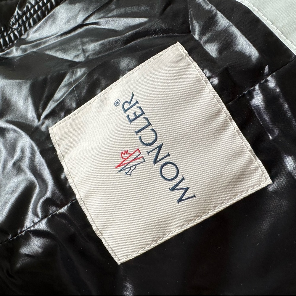 Moncler Shiny Black Puffer Jacket - Picture 8 of 8